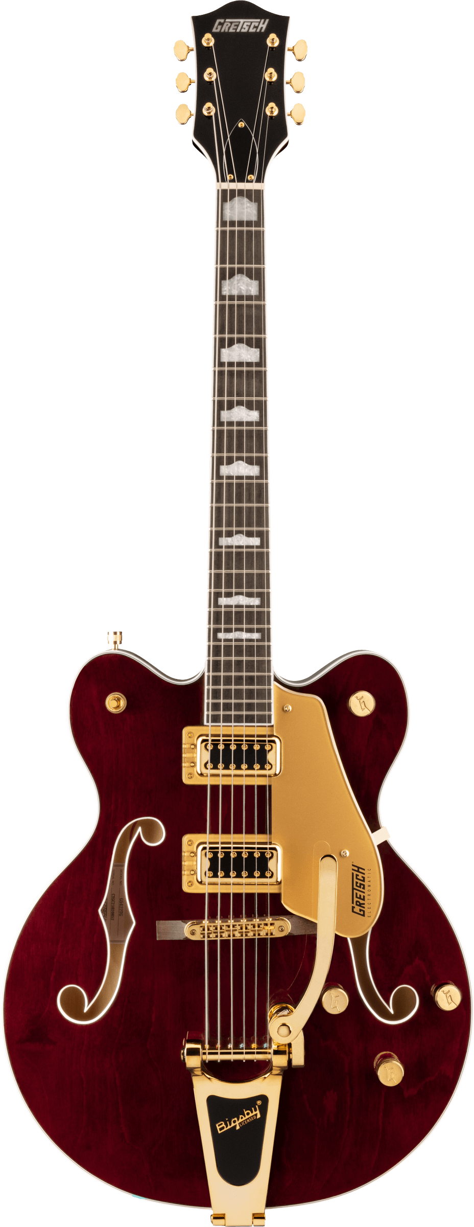 Gretsch G5422TG Electromatic Classic Hollow Body DC with Bigsby - Gold Hardware Walnut Stain