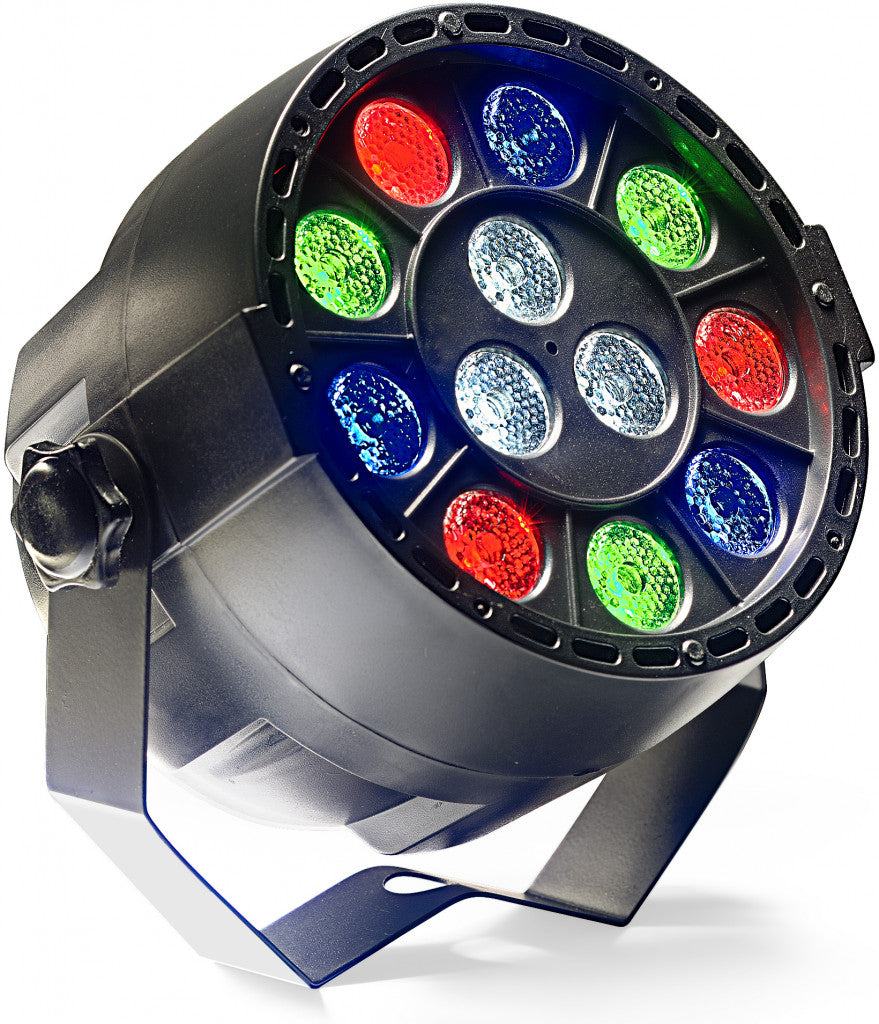 Stagg ECOPAR XS spotlight with 12 x 1-watt R/G/B/W LED