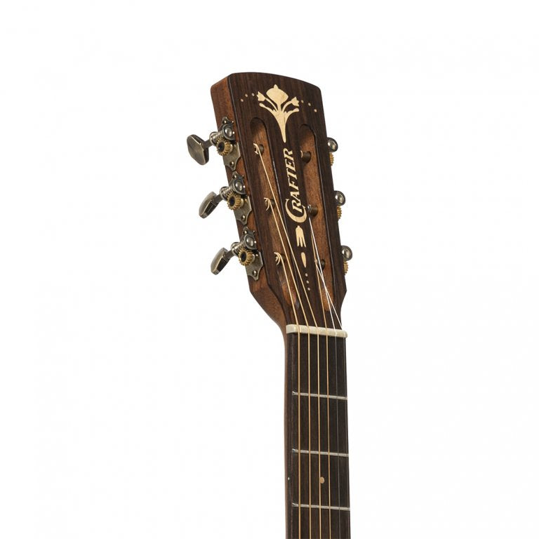 Crafter Big Mino Macassar Electro-Acoustic Travel Guitar Spruce/Macassar Ebony