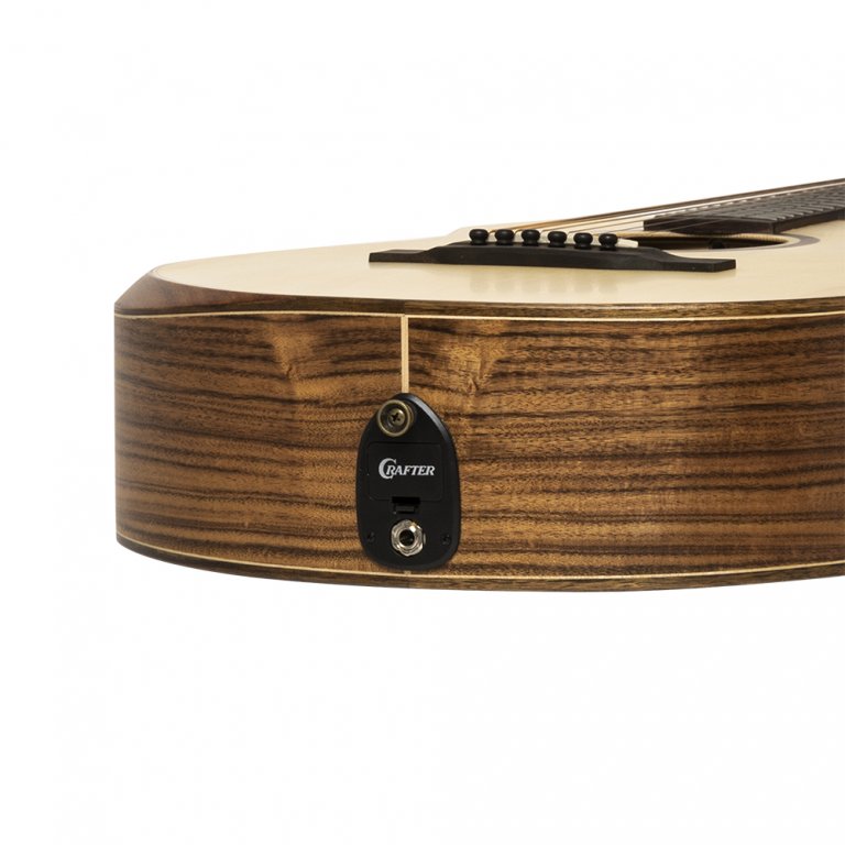 Crafter Mino KOA Electro-Acoustic Travel Guitar Spruce/Koa