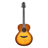 Crafter HJ250-BRS Silver Series 250 Jumbo Acoustic - Spruce Brown Sunburst