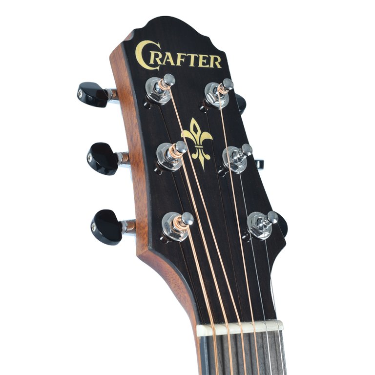 Crafter HM250-BR Silver Series 250 Mini Travel Acoustic - Spruce/Mahogany Brown