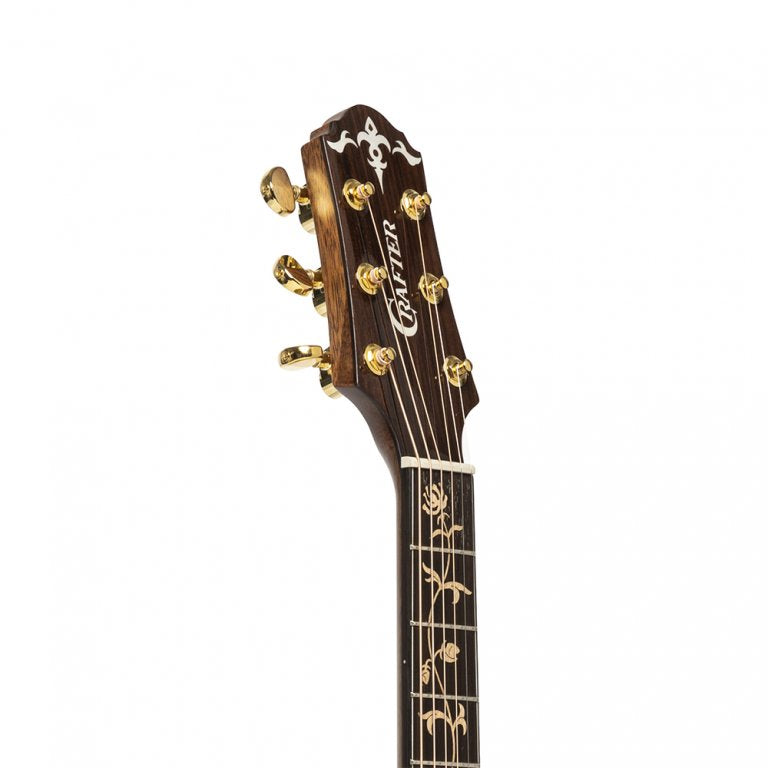 Crafter STG G28CE PRO Stage Series Grand Auditorium Electro-Acoustic Spruce / Macassar Ebony
