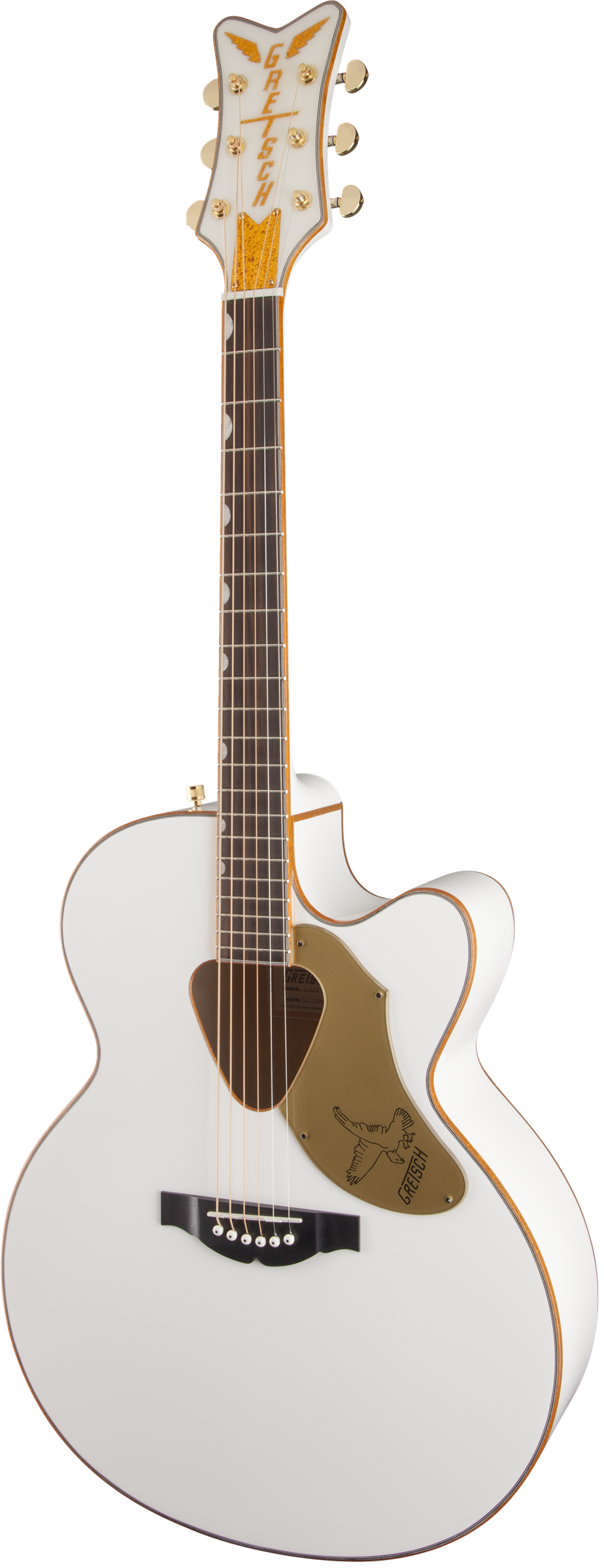 Gretsch G5022CWFE Rancher Falcon Jumbo Electro-Acoustic White