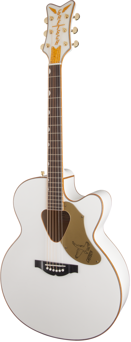 Gretsch G5022CWFE Rancher Falcon Jumbo Electro-Acoustic White