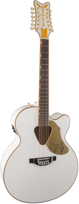 Gretsch G5022CWFE-12 Rancher Falcon Jumbo 12-String Electro-Acoustic White