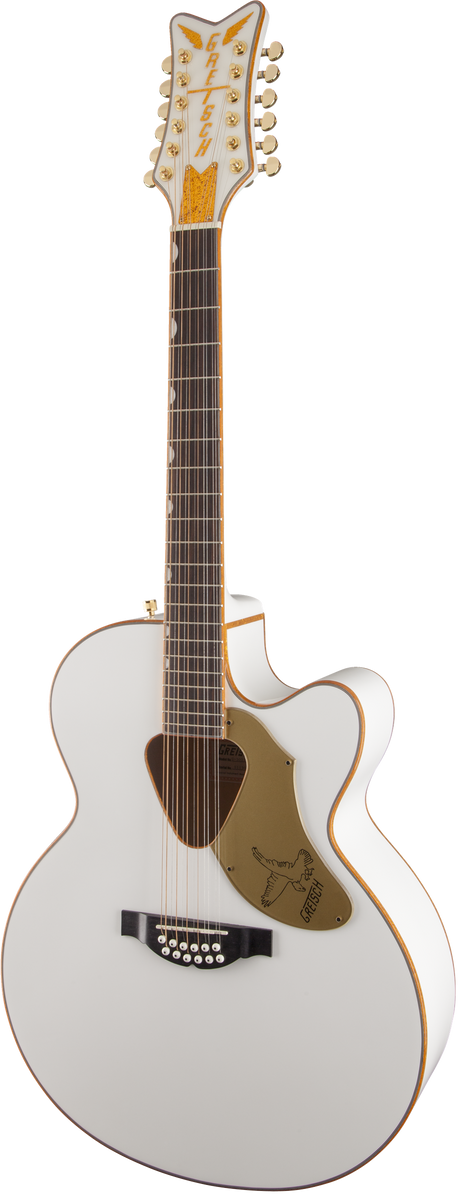 Gretsch G5022CWFE-12 Rancher Falcon Jumbo 12-String Electro-Acoustic White