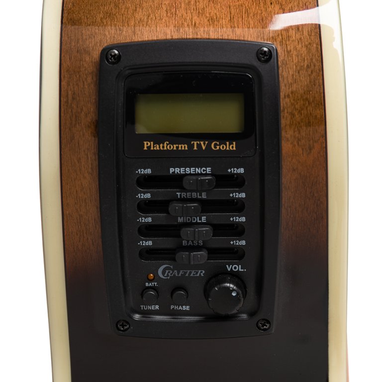 Crafter NOBLE VTG Small Jumbo Electro-Acoustic Vintage Sunburst