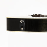 Crafter NOBLE TBK Small Jumbo Electro-Acoustic Flamed Maple Black