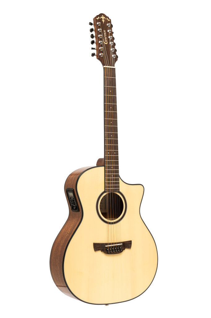 Crafter Able G600CE 12-String Grand Auditorium Electro-Acoustic Natural