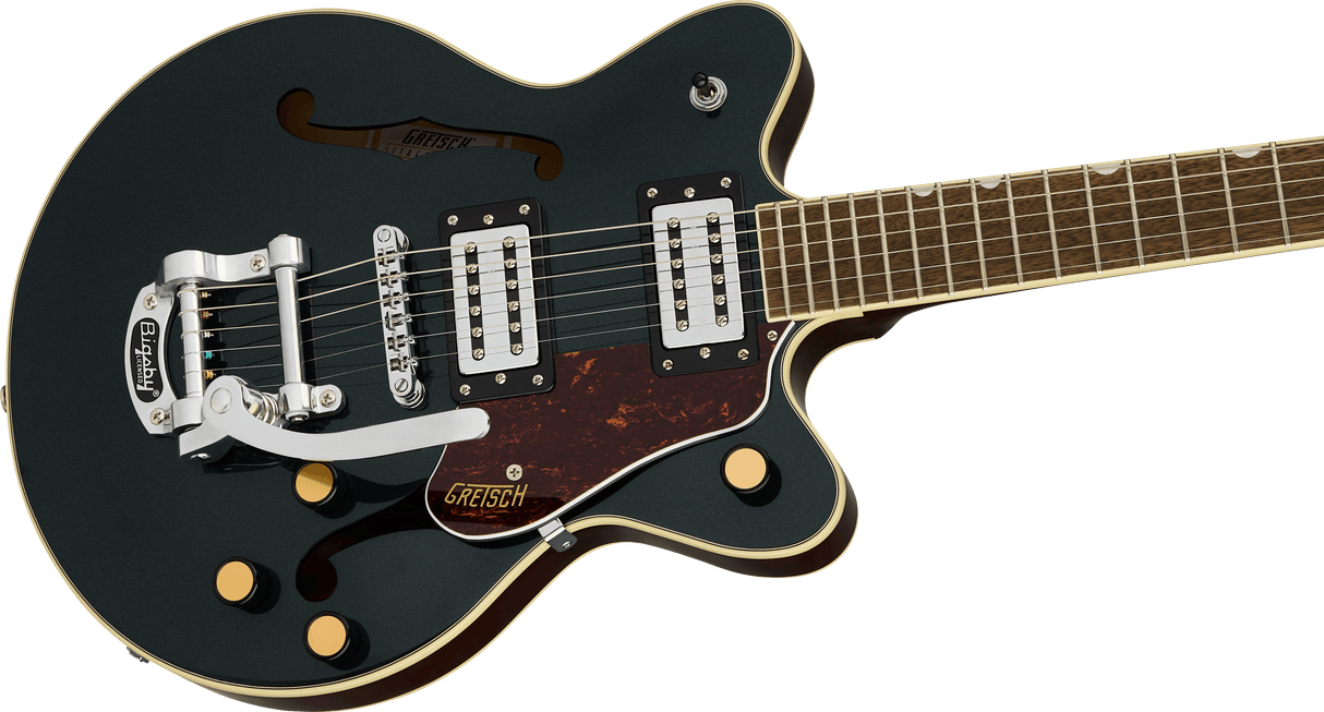 Gretsch G2655T Streamliner Center Block Jr Double-Cut Bigsby Cadillac Green