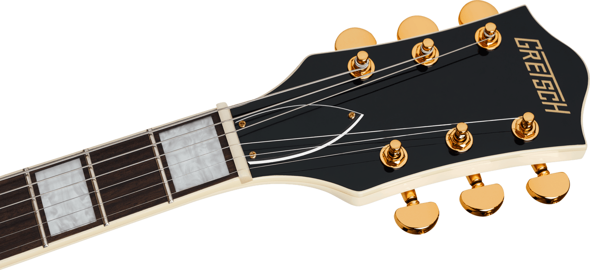 Gretsch G2655TG Streamliner Center Block Jr. Double-Cut with Bigsby LTD Vintage White