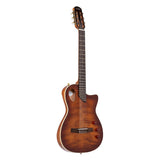 Angel Lopez Sherry CE Hybrid Nylon Electric Semi-Acoustic - Tobacco Sunburst