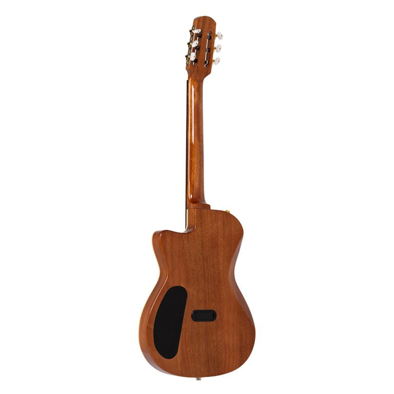 Angel Lopez Sherry CE Hybrid Nylon Electric Semi-Acoustic - Tobacco Sunburst
