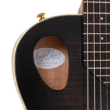 Angel Lopez Sherry CE Hybrid Nylon Electric Semi-Acoustic - Black