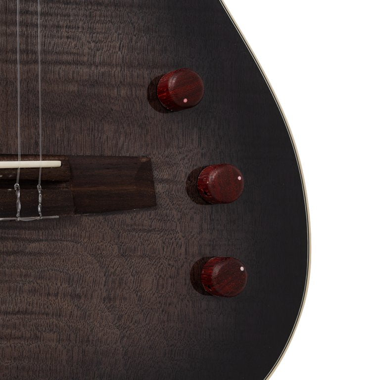 Angel Lopez Sherry CE Hybrid Nylon Electric Semi-Acoustic - Black