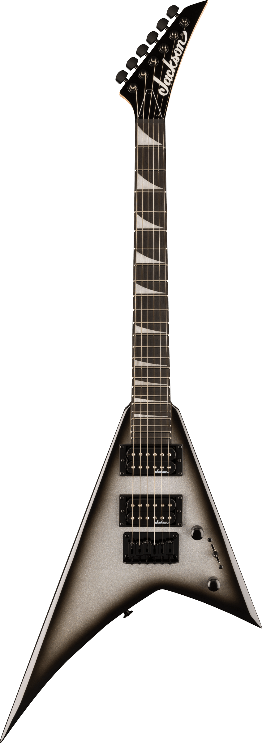 Jackson JS Series Rhoads Minion JS1X Silver Burst