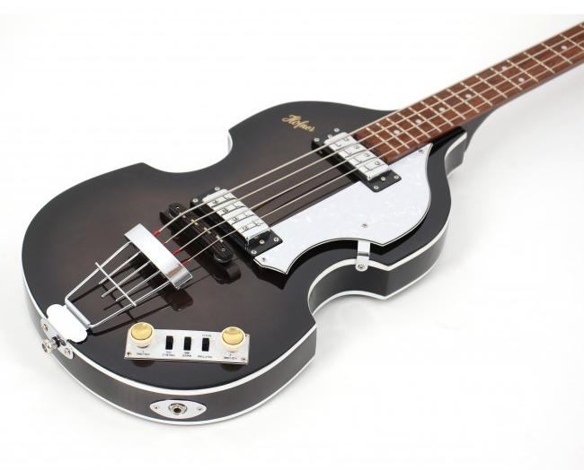 Hofner Ignition Special Edition Violin Bass Transparent Black