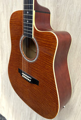 Lorenzo Flame Series Dreadnought Cutaway Electro-Acoustic
