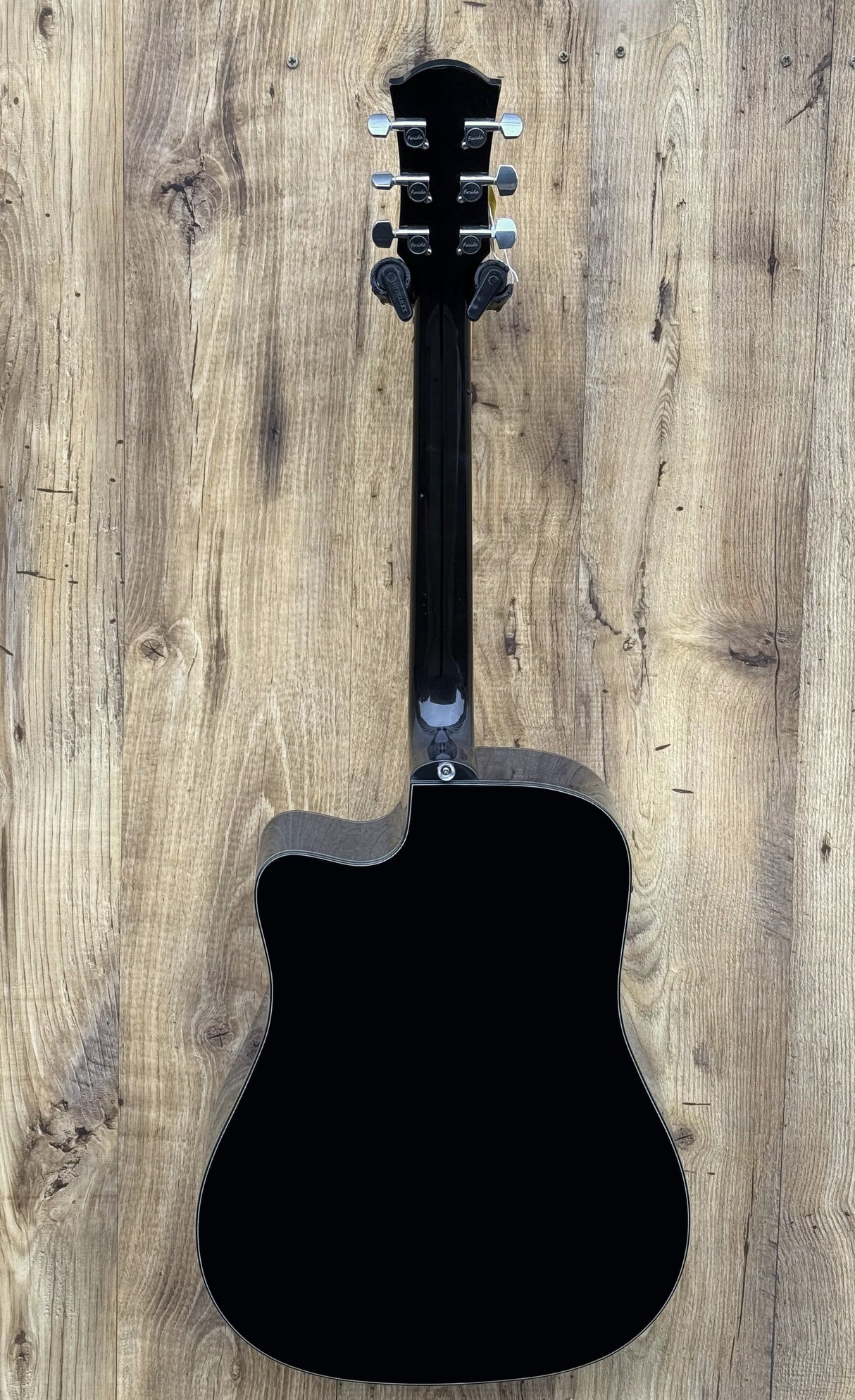 Farida D12CE Dreadnought Black