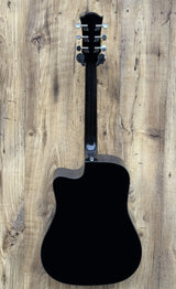 Farida D12CE Dreadnought Black