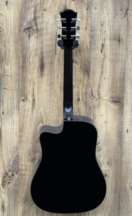 Farida D12CE Dreadnought Black