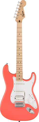 Squier Sonic Strat HSS MN Tahitian Coral