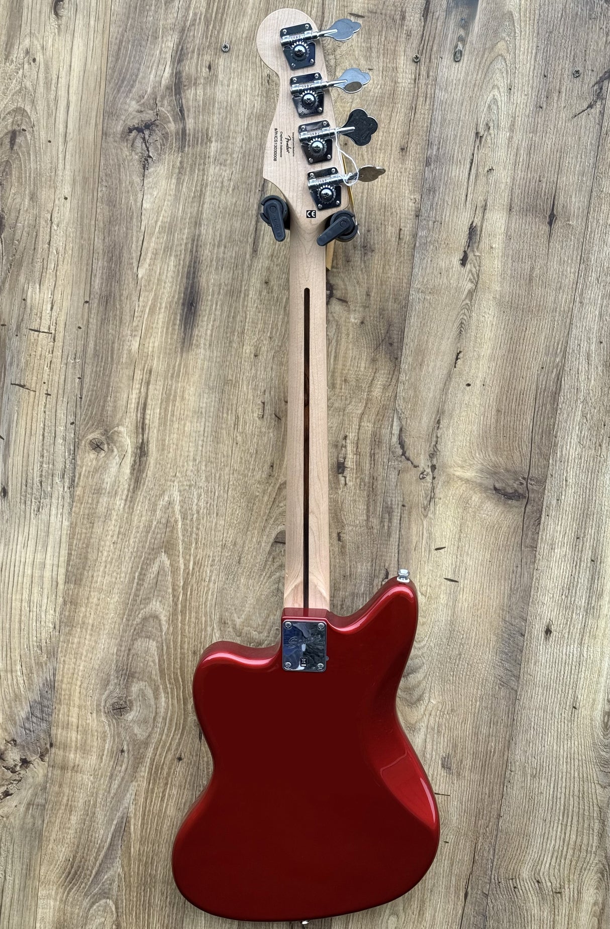 Squier Vintage Modified Jaguar Bass Special SS Candy Apple Red 2013
