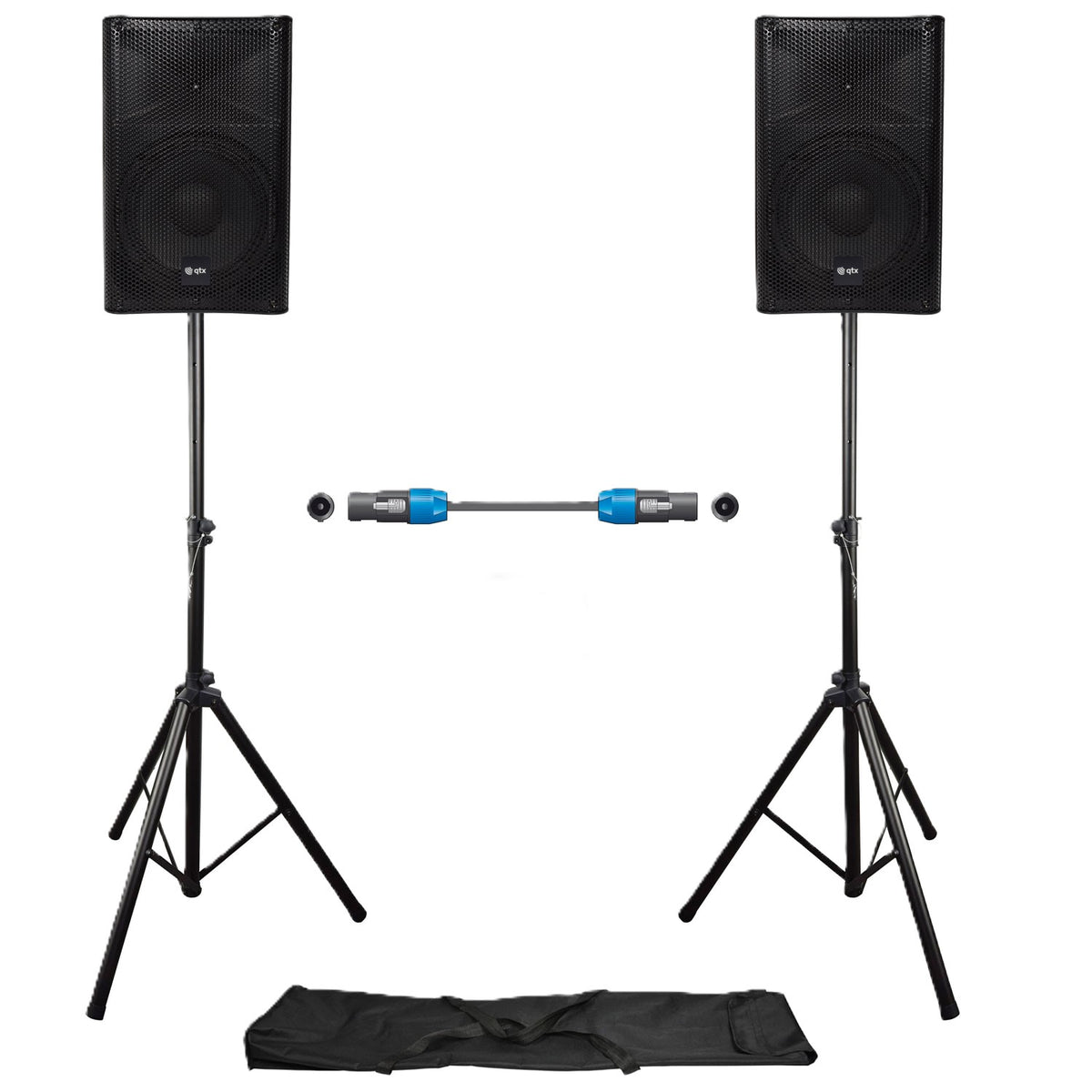QTX Quest 10 PA Package Setup With Stands