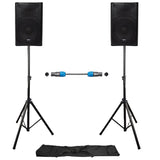 QTX Quest 10 PA Package Setup With Stands