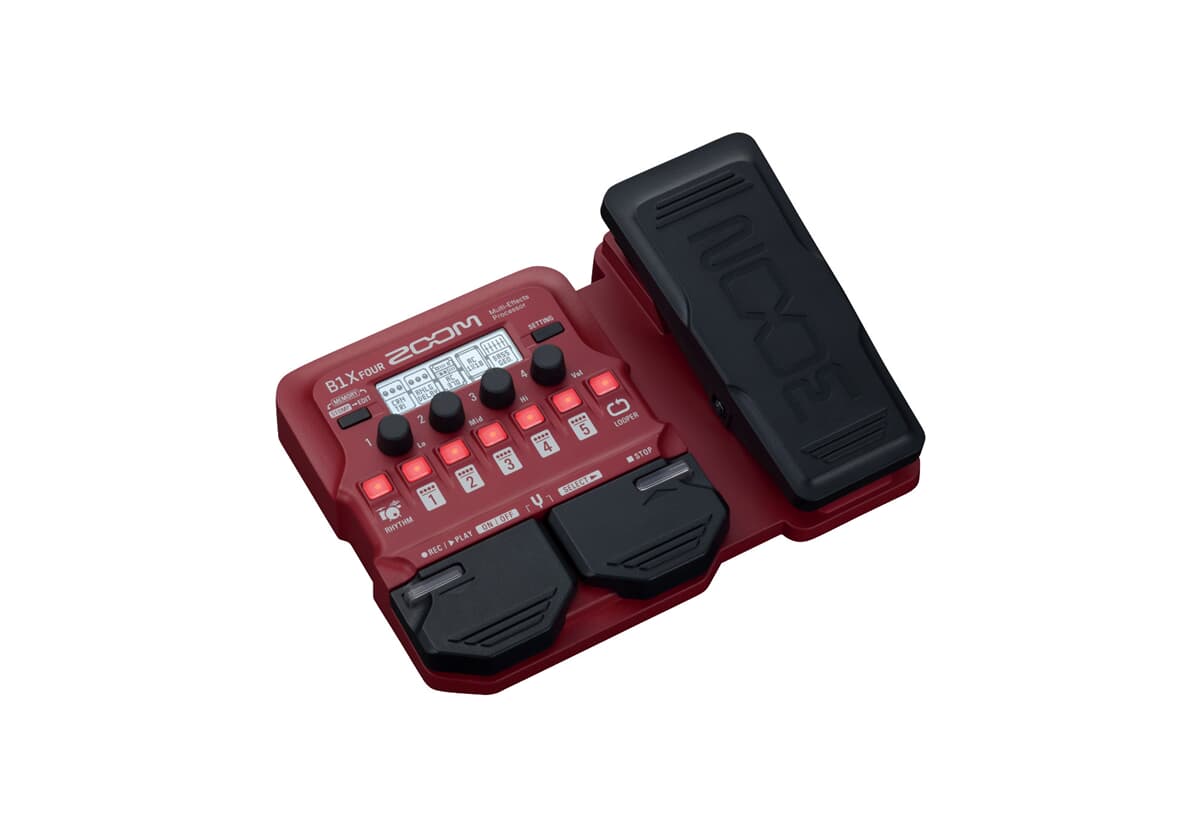 Zoom B1X FOUR Bass Multi-Effects Pedal