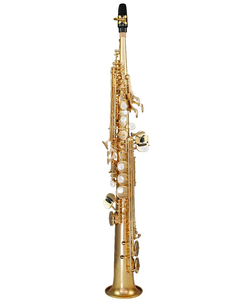 Trevor James EVO Soprano Saxophone - Gold Frost