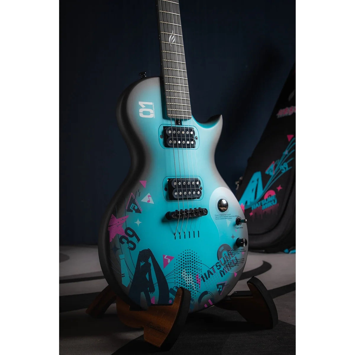 Enya Nova Go Sonic Hatsune Miku Smart Guitar Outfit