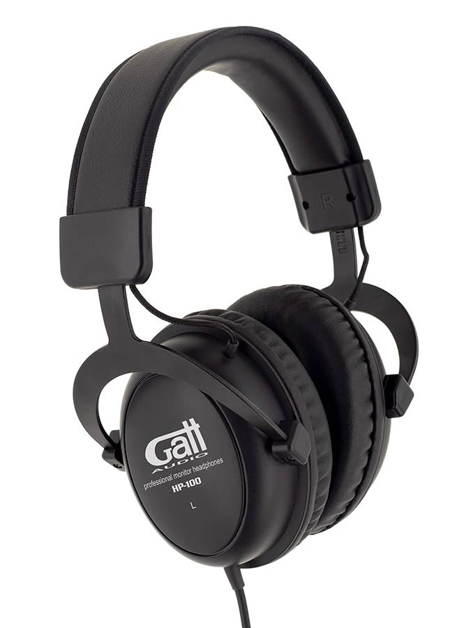 Gatt Audio HP-100 professional closed monitoring headphones