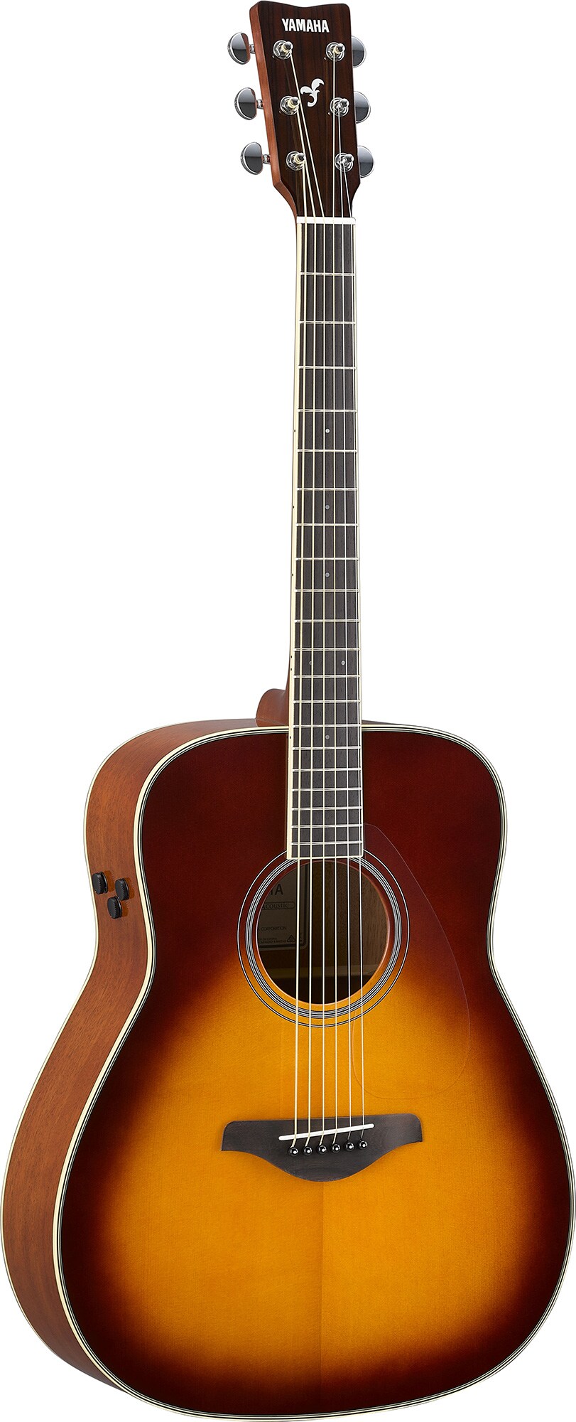 Yamaha FG-TA TransAcoustic Brown Sunburst