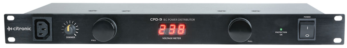 Citronic CPD-9 8 Way IEC Power Distributor