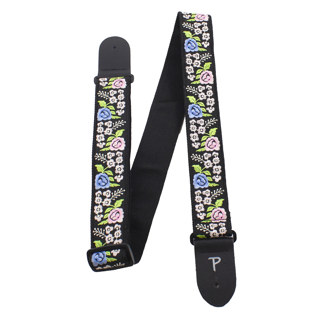 Perris 2in Jacquard Strap - Vintage Floral