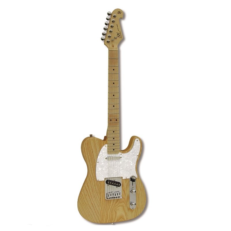 SX TC Style Electric Guitar - Swamp Ash / Maple