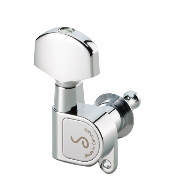 Schaller M6 Guitar Machine Head Set 6-in-line Chrome