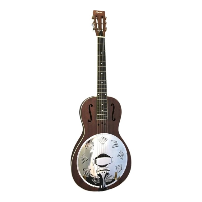 Ozark 3519M Resonator Parlour Guitar Mahogany