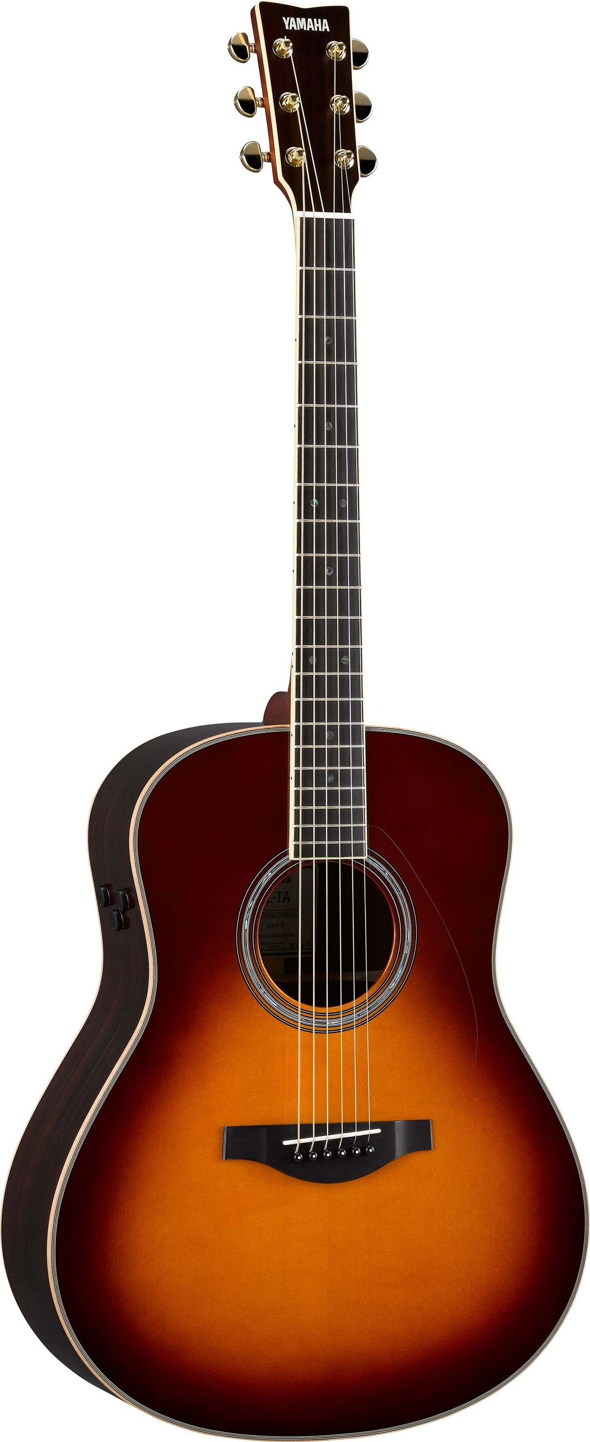 Yamaha LL-TA TransAcoustic Guitar Brown Sunburst