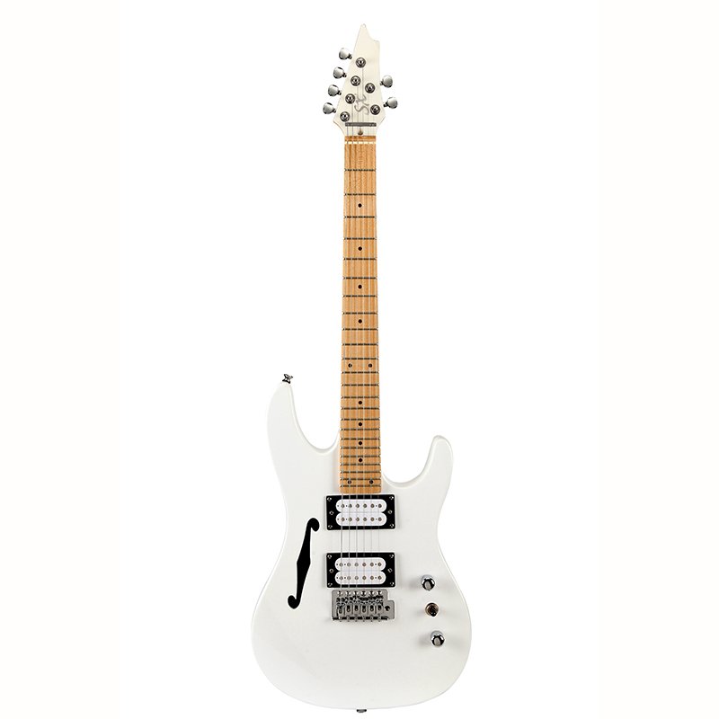 SX Thinline Double Cutaway White