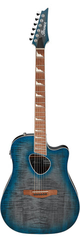 Ibanez ALT30FM-BDB Altstar Series Electro-Acoustic Blue Doom Burst High Gloss