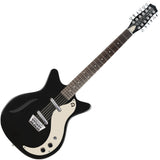 Danelectro Vintage 12 Sting Guitar Gloss Black