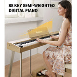 Donner DDP60 Semi-Weighted Upright Digital Piano