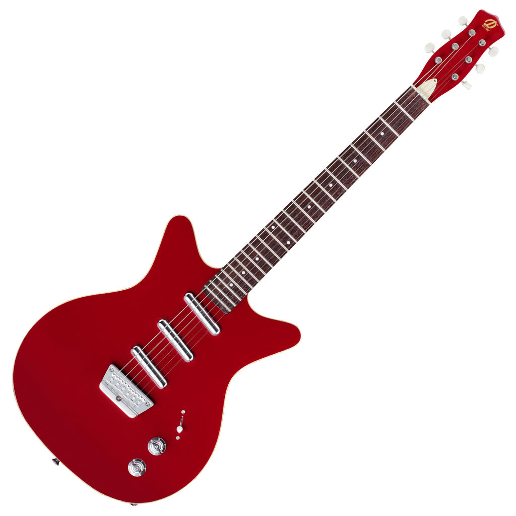 Danelectro Triple Divine Guitar Red