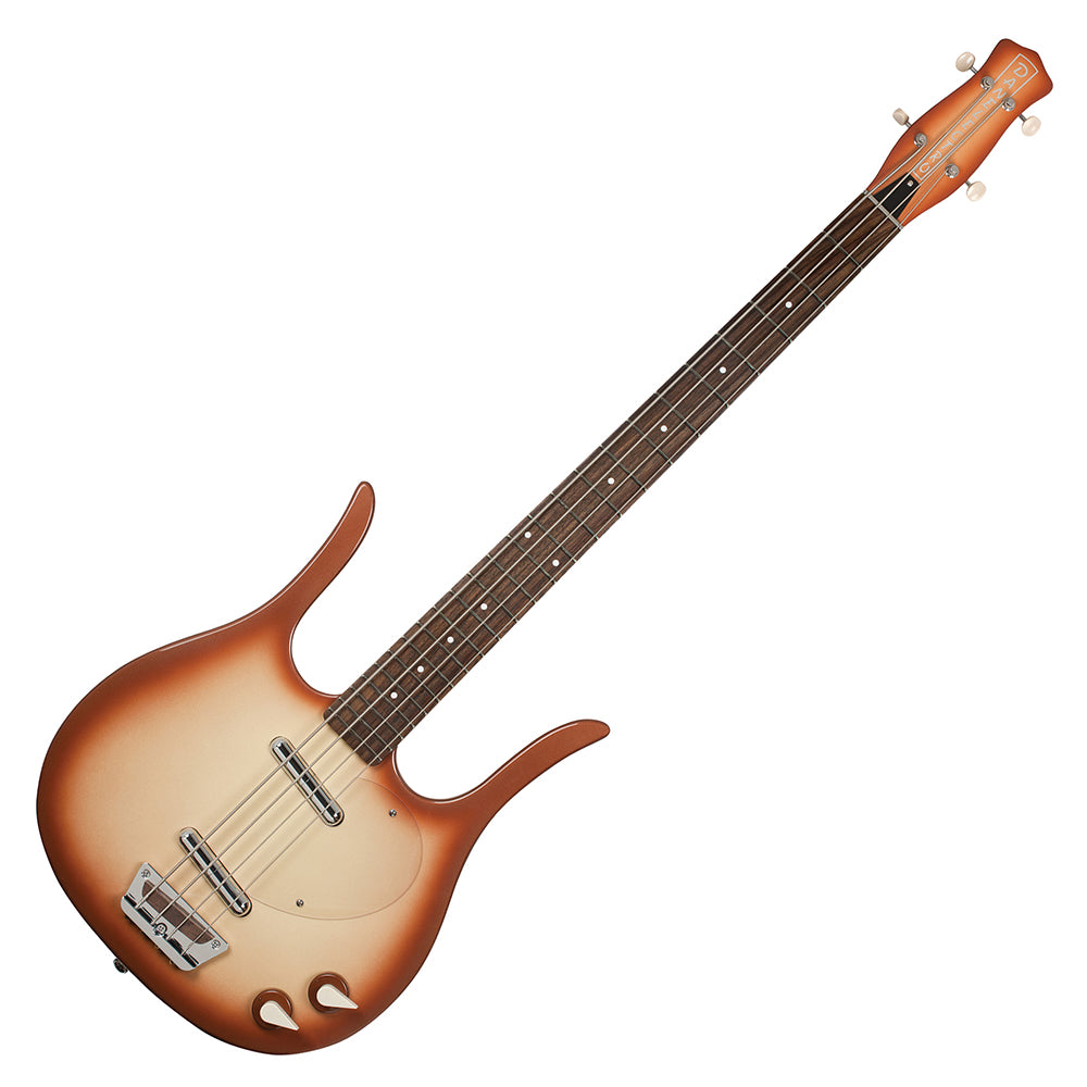 Danelectro Longhorn Bass Copper Burst – Reidys Home Of Music