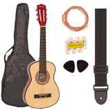 Encore 1/2 Size Classical Guitar Pack - Natural