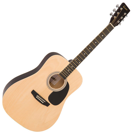 Encore EWP-100N Acoustic Guitar Pack - Natural