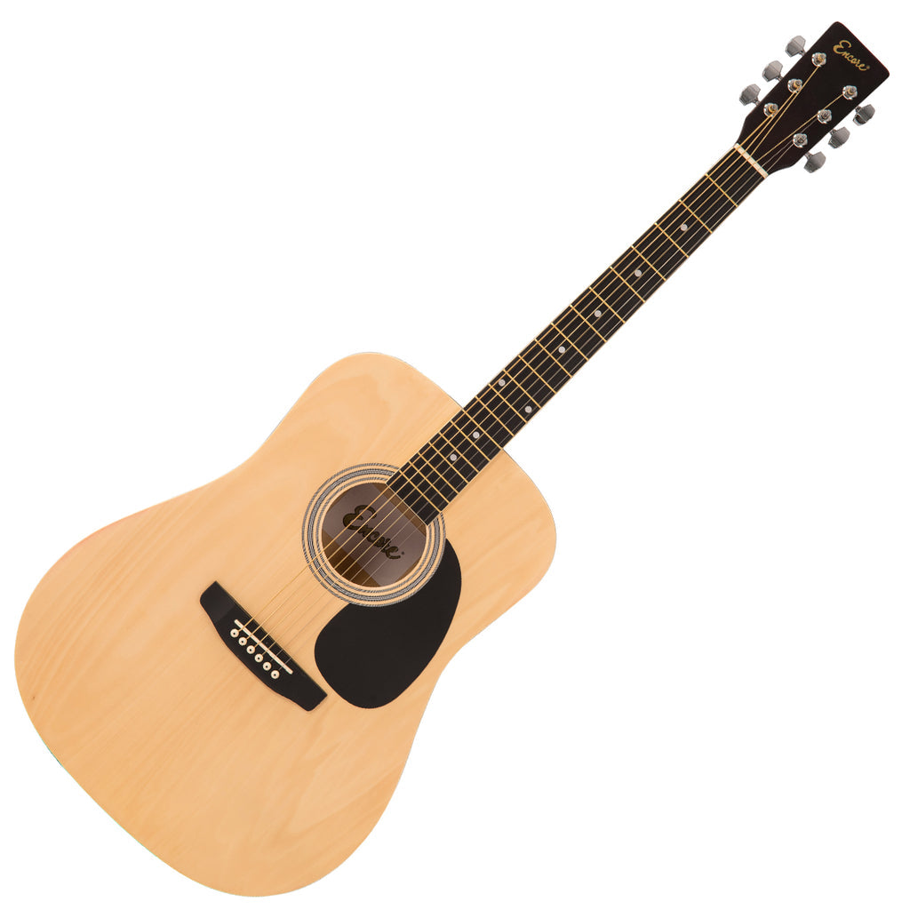 Encore EW100 Acoustic Guitar - Natural